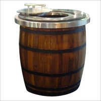 Wooden Casket Coal Tandoor