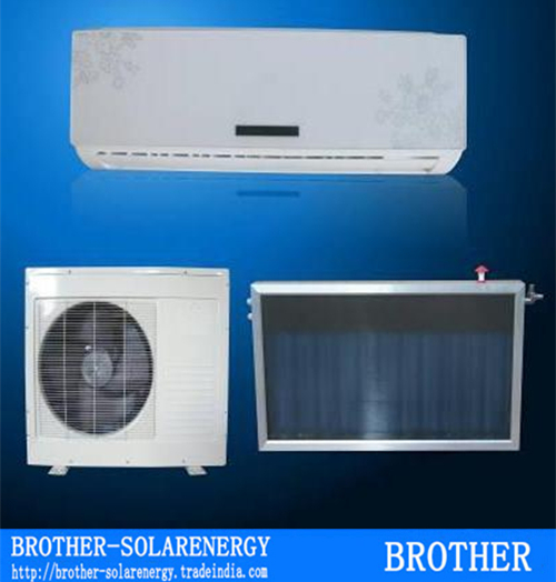 20000btu 6000w 220-240v flat Wall Mounted Type Hybrid solar air conditioner
