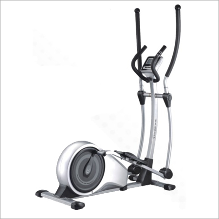 Elliptical Machines - Steel, 60x30x160 cm, Silver, Magnetic Resistance | Digital Console, Easy Operation, Durable Design, Full Body Exercise
