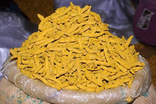 Turmeric Finger Double Polished Orissa - Broken Pieces <5%, Moisture 12% Max, Curcumin 4-5% | Double Polished, SGS Inspected, Foreign Matter <1%, Defectives <2%