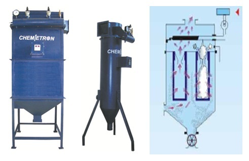 PULSE JET DUCT COLLECTOR