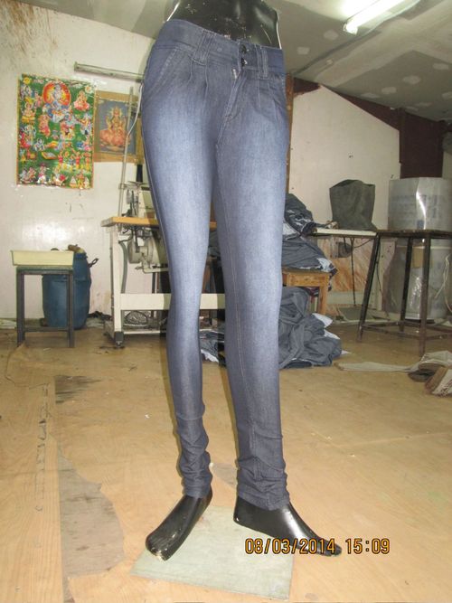 Girls denim & legging