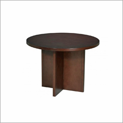 Round Wooden Table