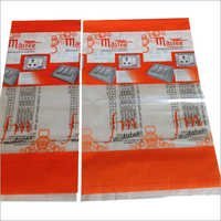 Printed Packaging Bags - Plastic Laminated Material, 76.2-152.4 Cm | Soft, Translucent, Eco-friendly, Chemical Safe, Light To Carry, Orange And Transparent