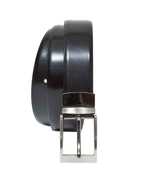 Leather Belts - Genuine Leather, 110-130 cm Length, 35 mm Width, Black Color | Comfortable Fit, Durable, Reliable Fastening, Stylish, Versatile