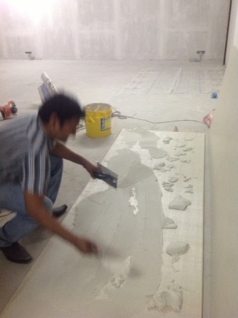 Reparing Done With MAPEI