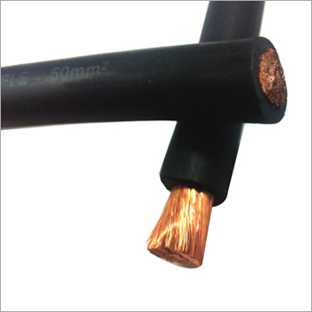 Oil Retardant Welding Cable - Color: Black