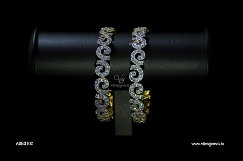 American Diamond Designer Bangle
