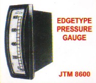 Edgetype pressure guage