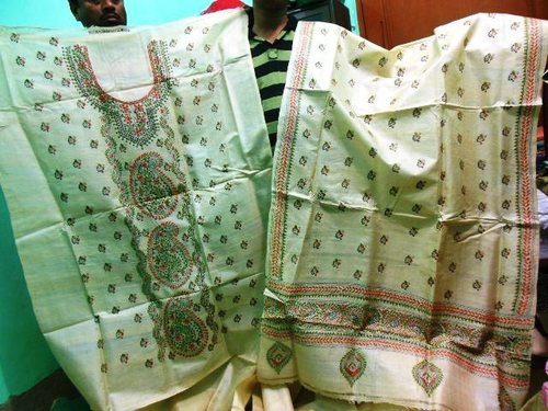 kantha stoles dupattas suits sarees