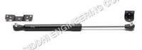 Lockable Gas Spring - Metal 250 Mm Length, 100 Mm Stroke , Silver Color With 50 N Force And Adjustable Plastic Top
