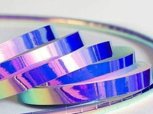 Colorful Iridescent Holographic Tape