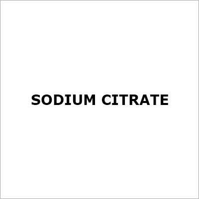 Sodium Citrate