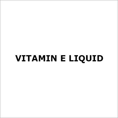 Vitamin E Liquid