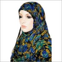 Designer Hijab Scarves - Silk, 55x55 Inches, Multicolor - Elegant Floral Prints, Soft Fabric, Comfortable Wear, Vibrant Colors, Versatile Style