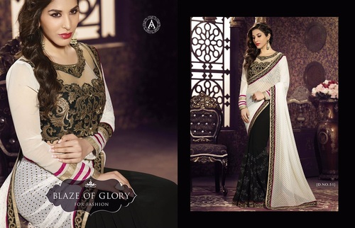 Smart Black Exclusive Saree