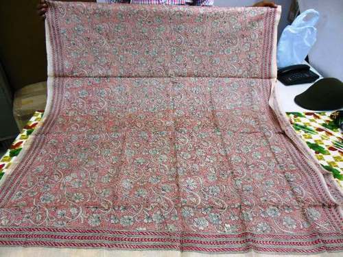 Kantha work silk dupattas noksi