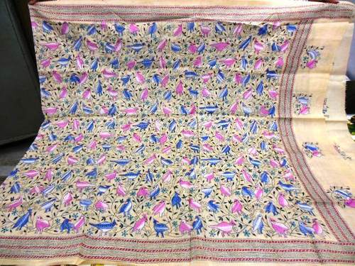 kantha stoles dupattas suits sarees