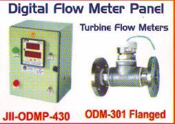 digital flow meter panel