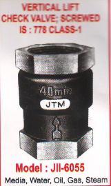 VERTICAL LIFT CHECK VALVE
