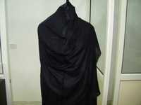 Black Jacqured Shawl