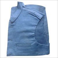 Jawahar Jacket - Denim Waistcoat, Blue | Smooth Finish, Durable, Tear Resistant, Colorfast, Stylish Design, Comfortable Fit, Pockets