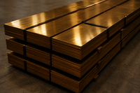 Brass Metal Sheet - Color: Gold