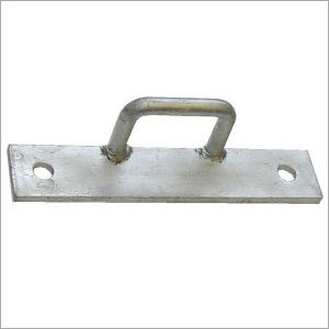 Gate Staple on Elongated Plate