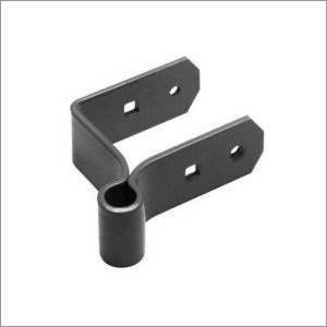 Fieldgate Bands with Offset Eye on Corner - Metal, Variable Size, Black | Durable, Corrosion Resistant, Easy Installation
