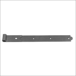 Straight Pattern Folded Eye Bands ONLY - Steel, 12x1 Inches, Gray, 0.25 Inch Thick | Durable, Rust Resistant, Pre-Drilled Holes