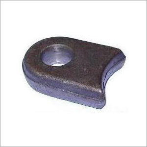 Gate Eyes to Weld with Radius End Base - Mild Steel 10x15 mm Black Oxide, Radius 2 mm, Weldable Durable Secure Fit