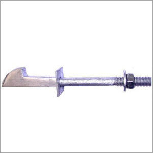 Hook to Bolt for 4 Posts for Nottingham Corp - Steel, 10x5x2 cm, Zinc Plated | Secure Fastening, Corrosion Resistant, M12 Thread
