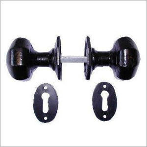 Cast Octagonal Knob Sets Rim & Mortice