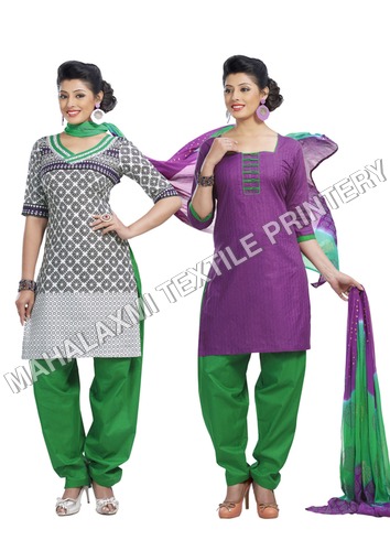 Multicolor Cotton Suit