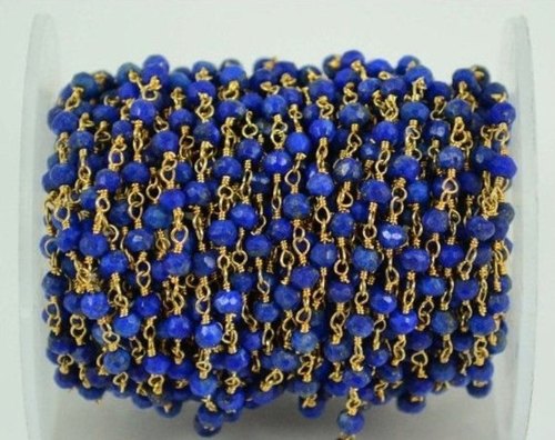 Lapis Beaded Chain