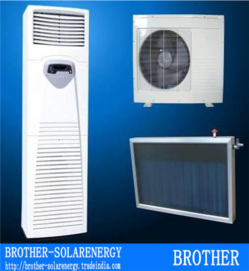 Floor standing Type Hybrid solar air conditioner