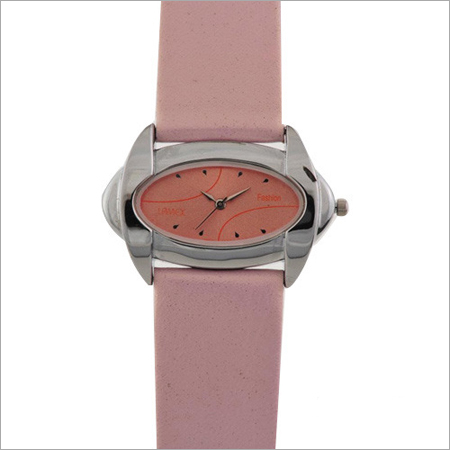 Pink Band Ladies Wrist Watch