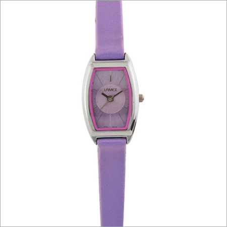 Purple Band Wrist Watch