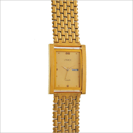 Regular Golden Chain Watch