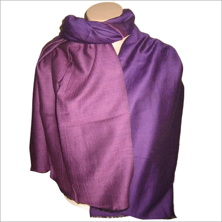 Wool Reversible with Suede Fringes