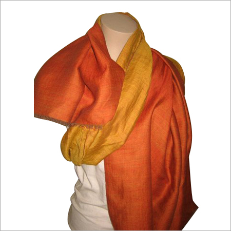 Wool Reversible with Suede Fringes