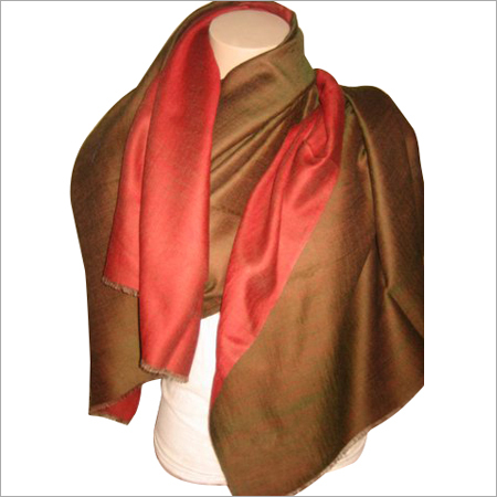 Wool Reversible with Suede Fringes