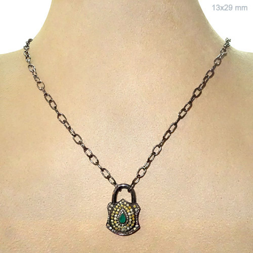 Pave Diamond Pendant