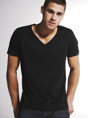 Mens Fashion V Neck T Shirts