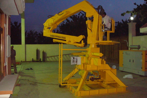 Industrial Foldable Crane Application: Factory