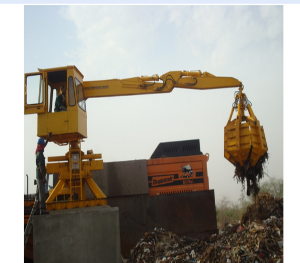 Hydraulic Bulk Loader Crane