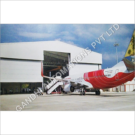 Fabric Hoist Up Hangar Doors
