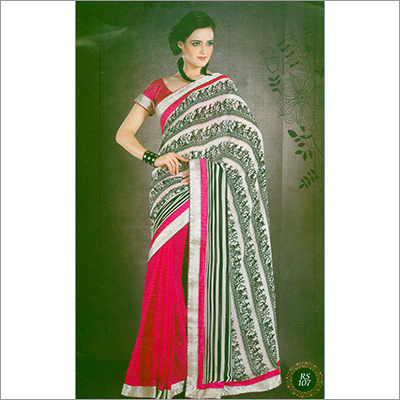 Embroidered Saree