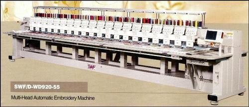 MULTI HEAD AUTOMATIC EMBROIDERY MACHINE (D Series)