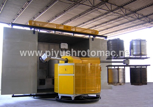 Roto Moulding Bi-Axial Machine